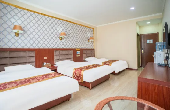 七彩丹霞紅豆酒店