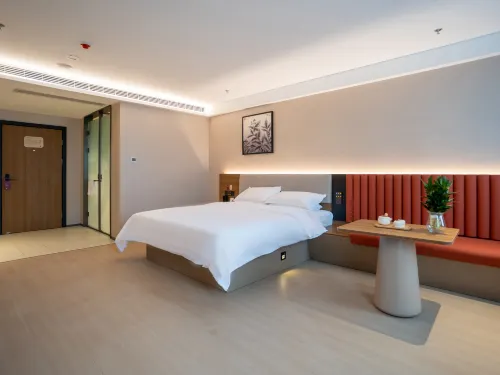 Shankee Coffee Style Hotel (Xinyi High-speed Rail South Station Subei Logistics Center) - فطور