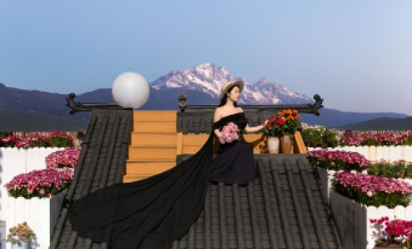 LiJiang Old Town Xiyu Shandu 360-degree high-altitude panoramic resort hotel