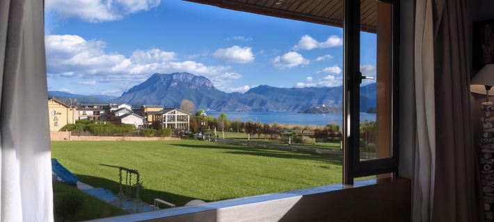 Lugu Lake Scenic Area Yunjin Yunshu Lake View Homestay Hotéis em Condado Ninglang