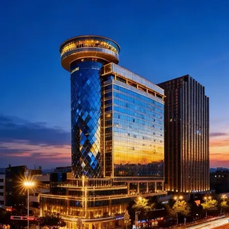 Xinyue Ruijing Grand Hotel (Dongying Shengli Oilfield Central Hospital Xicheng Wanda Plaza)