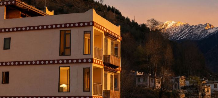 Libai | Goodnight Hot Spring Pool Mountain Lodge (Mount Siguniang Scenic Area) Hotels in Xiaojin