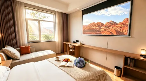 Yilu Harbor Hotel (Linze colorful Danxia store) - Pet friendly