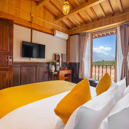 Township Qiyuan Relax·Lanshan Unique Snow Mountain Panoramic Star