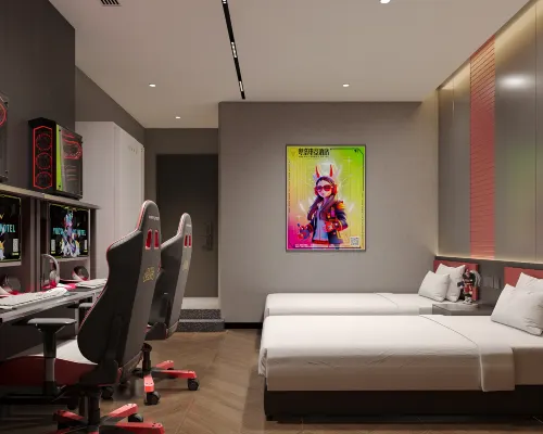 YueTa X E-Sports Hotel (Guangzhou Tianhe Huashi Subway Station) فنادق مميّزة Photos
