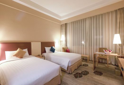 베이징 충원먼 지하철역 근처 전경