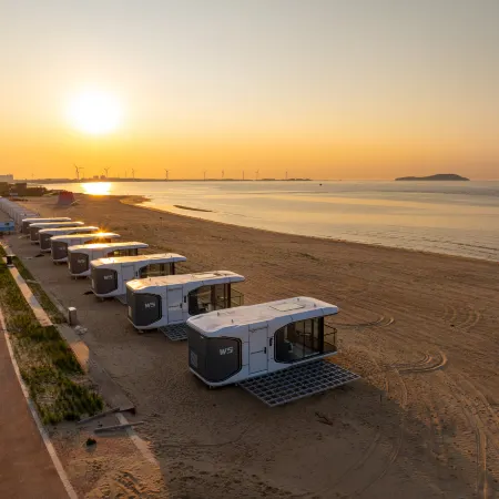 Sanmengji・Revisit the Sea Space Capsule Campground