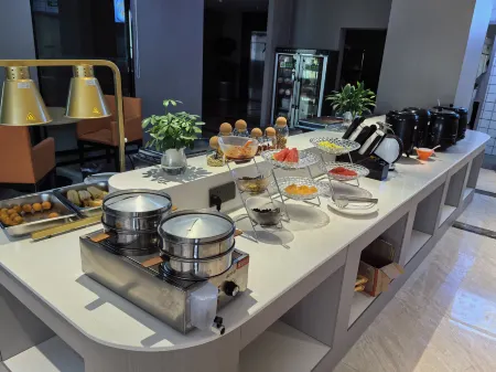 Yueke Manju Smart Hotel (Bozhou Qiaocheng District Railway Station Store) Отели рядом с достопримечательностью «Tangwangling Park»