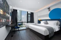 香蕉FUN酒店（深圳福田福保地鐵站店） 鄰近落地窗夜景的酒店