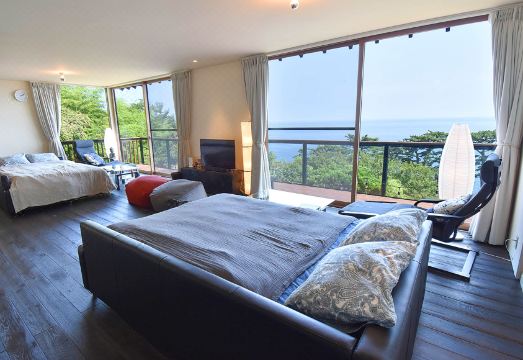 Izu Inatori Terrace의 주방 시설