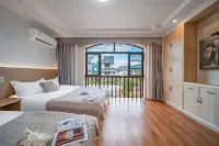 Go to Chachuan·Fengjinqishe Log Starry Sky Landscape Parent-child Leisure Vacation Villa Meisu - مطابخ