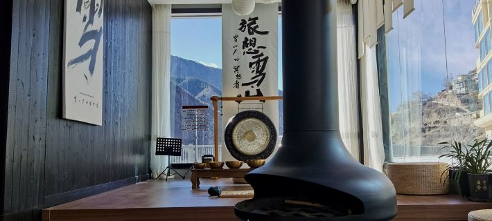 旅想・観雪山|Moment・Calm・Purityデザイナーズ民宿（四姑娘山景区） 小金のホテル