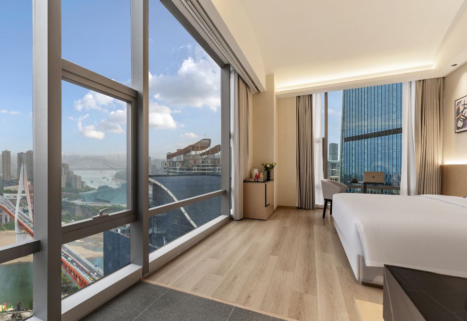 하오팅 하이 라이즈 리버뷰 호텔 객실 전경