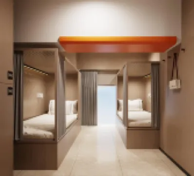 โรงแรมวัยรุ่นโหวคูน จื้อซิง ซัน (สถานีรถไฟใต้ดินซงเจียจวง ปักกิ่ง)