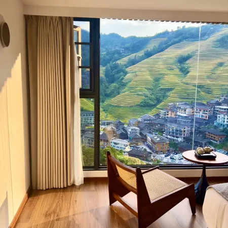 Go to see the mountain dwellers (Longji Jinkeng terraced shop)