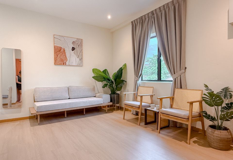 Resandau Stay Ipoh의 현대적인 공용 공간