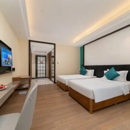 Taishan Yihe Lanyue Hot Spring Resort Hotel Отели в г. Тайшань