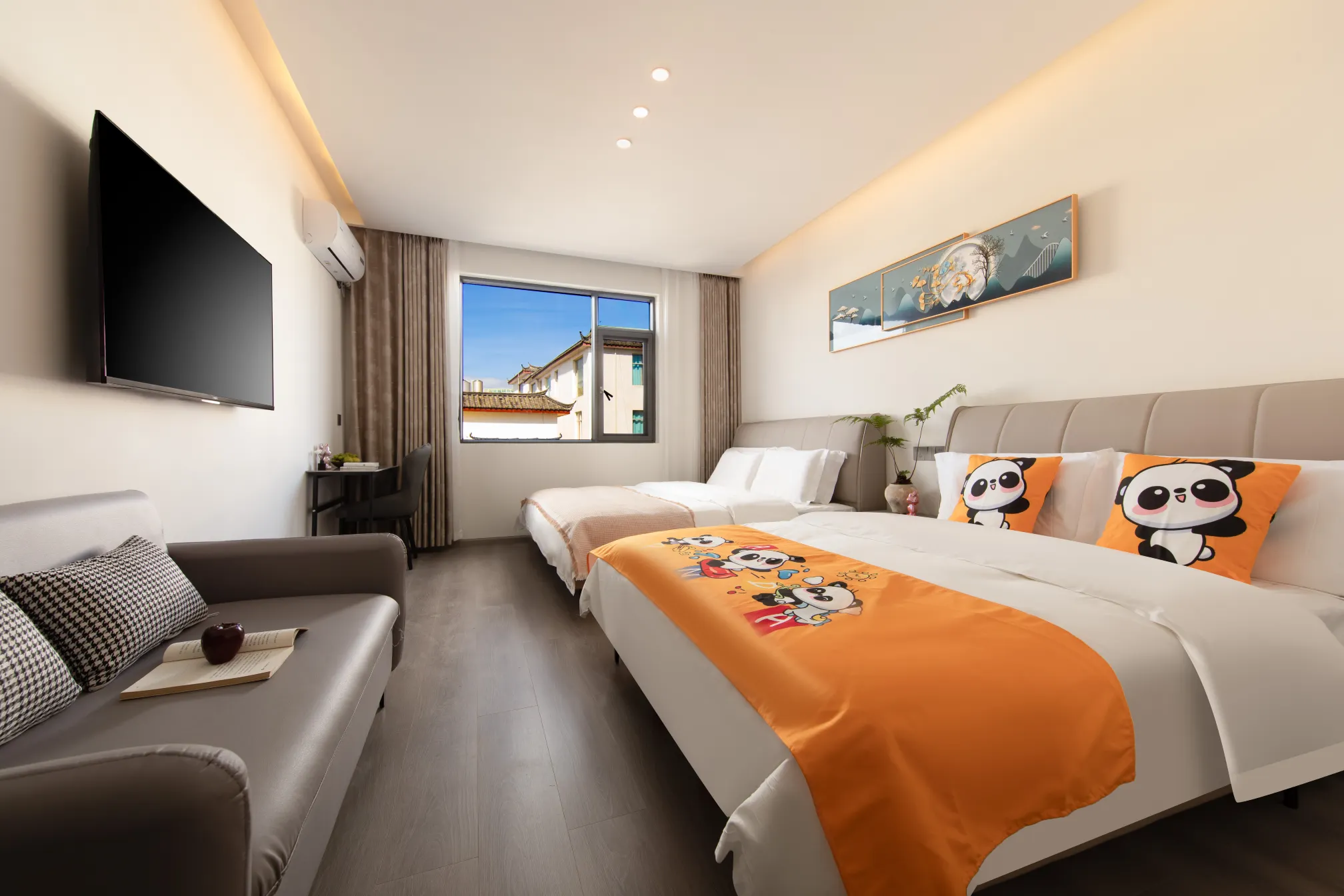 Fangxinju · Youfeng Four Seasons | Aroma Garden Scenic Vacation Boutique Stay (Gucheng South Gate) Zimmer Photos