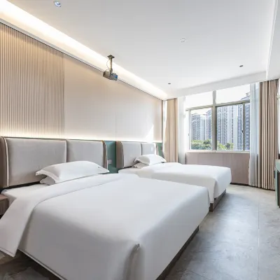 熹悅影音雲宿（袍江農業商貿學院店） 鄰近浔南的酒店