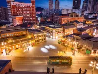 Haigang You·Man Scenic Apartment (Dalian Renmin Road Zhongshan Square Subway Station) - romantis
