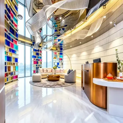 Kuanrong Suites Hotel (Liangjiang love sea shopping park) Hotels near Yu Bei