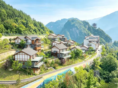 Yunzhong Mountain Villa Theme Hotel - Parkering