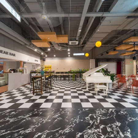 Drifting Bear Hotel (Sijiqing Bridge Subway Station) Отели рядом с достопримечательностью «Станция метро Wukesong»