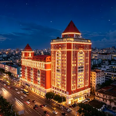 Aili Sea View Hotel (Haikou arcade-house old street) Hotels near Qilou Old Sreet