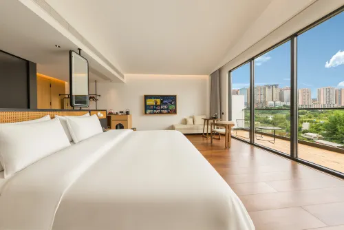 Wanglumen Urban Vacation Apartment (Nanhu) - Mountain view