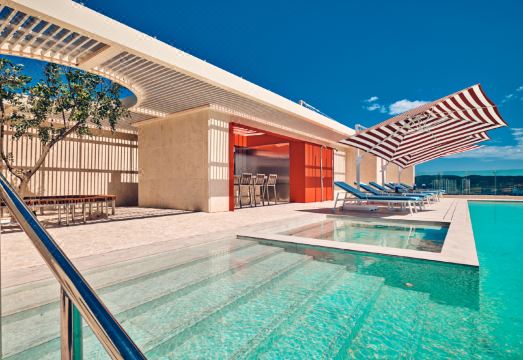 송정 더 쿨리스트 객실 테라스