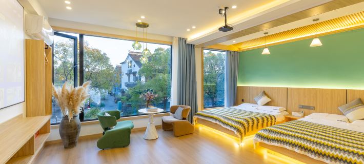 Zhouzhuang Qipan Lake View Garden Beauty Su Hotels in Kunshan