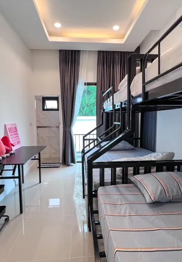 3 ห้องนอนวิลล่ากรีนเมลโลว์-พัทยา