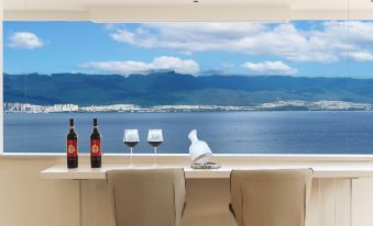 YuHai Zhiling | 270 first-line seascape starry sky sunset private soup holiday mountain residence