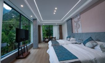 Lixian Bipeng Valley Yulan Huating Hotel