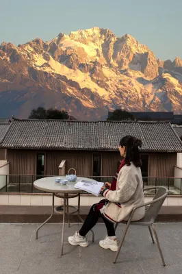 Lijiang Ancient Tea Fate | Villa Snow Mountain View Villa Hotel (Shuhe Ancient Town Branch) Hôtels à : Vieille ville de Shuhe