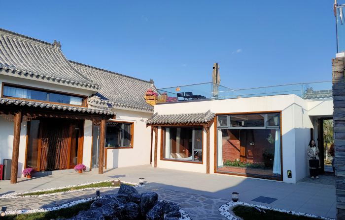Shanghe Mengliyue · Private Hot Spring Courtyard Homestay