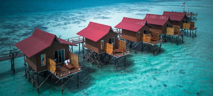 Pavalintang Resort Hotéis em Distrito de Semporna