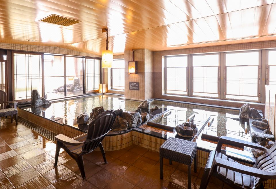 Dormy Inn Asahikawa Natural Hot Spring의 천연 온천 시설 사진