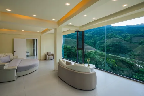 Longji Guyu Mountain View Homestay - สระว่ายน้ำแบบอินฟินิตี้