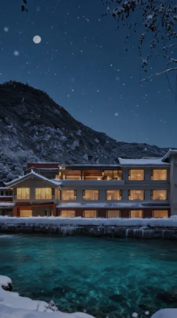 Jiuzhaigou · Mistshroud Mountains & Sunset Glow Snowscape · Sukoon Village Отели в г. Цзючжайгоу