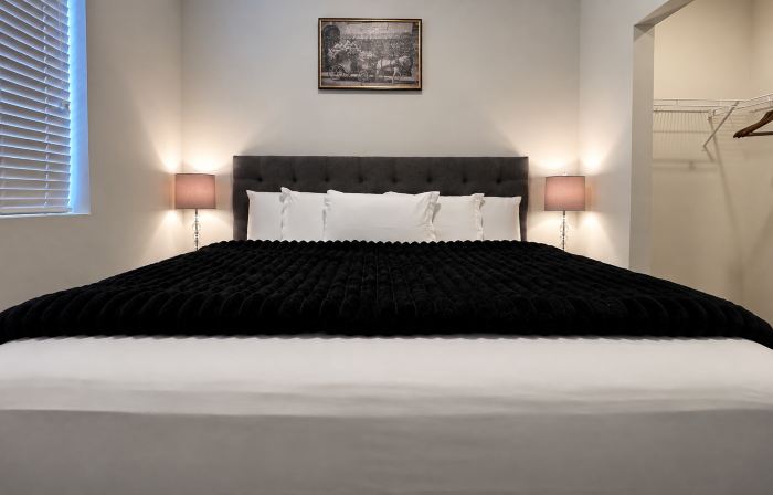 A luxury one bedroom apartment