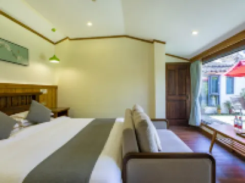 宏村萬興樓·南湖畔ガーデン民宿 黟県のホテル