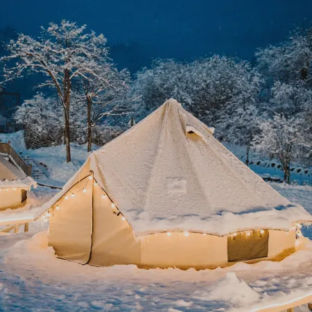 Deep breaths at Xiling Snow Mountain Campground