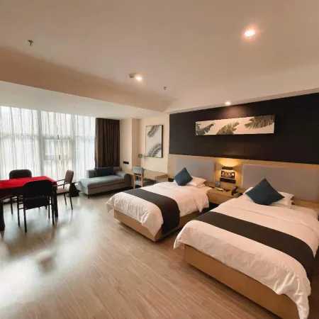 Shankee Tea Style Hotel (Mianyang City Fucheng District High-speed Railway Station)