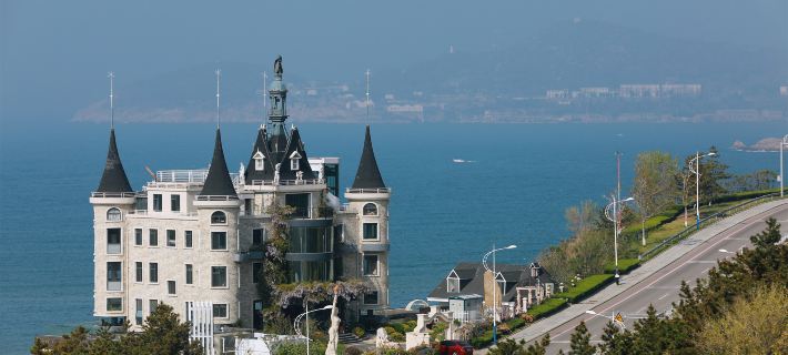 Weihai Bay Four Seasons Castle Hotéis em Weihai