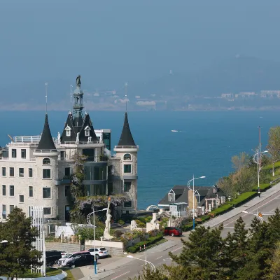 Weihai Bay Four Seasons Castle Hotels near Half Moon Bay Beach