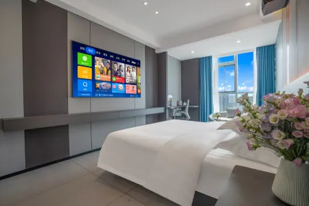 Yunji Xingfeng Hotel (Kunming High Speed Rail South Station Liandajie Subway Station Branch) Отели рядом с достопримечательностью «Yunnan Minzu University (Yuhua Campus)»