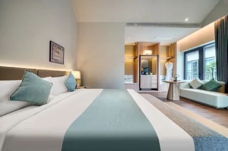 Weihan Resort At Xixi Wetland Отели рядом с достопримечательностью «Zhejianggongye University (pingfengxiaoqu)»