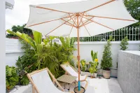 tropical private pool villa