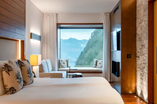 布爾根施托克飯店及度假村-阿爾卑斯水療 - 山景